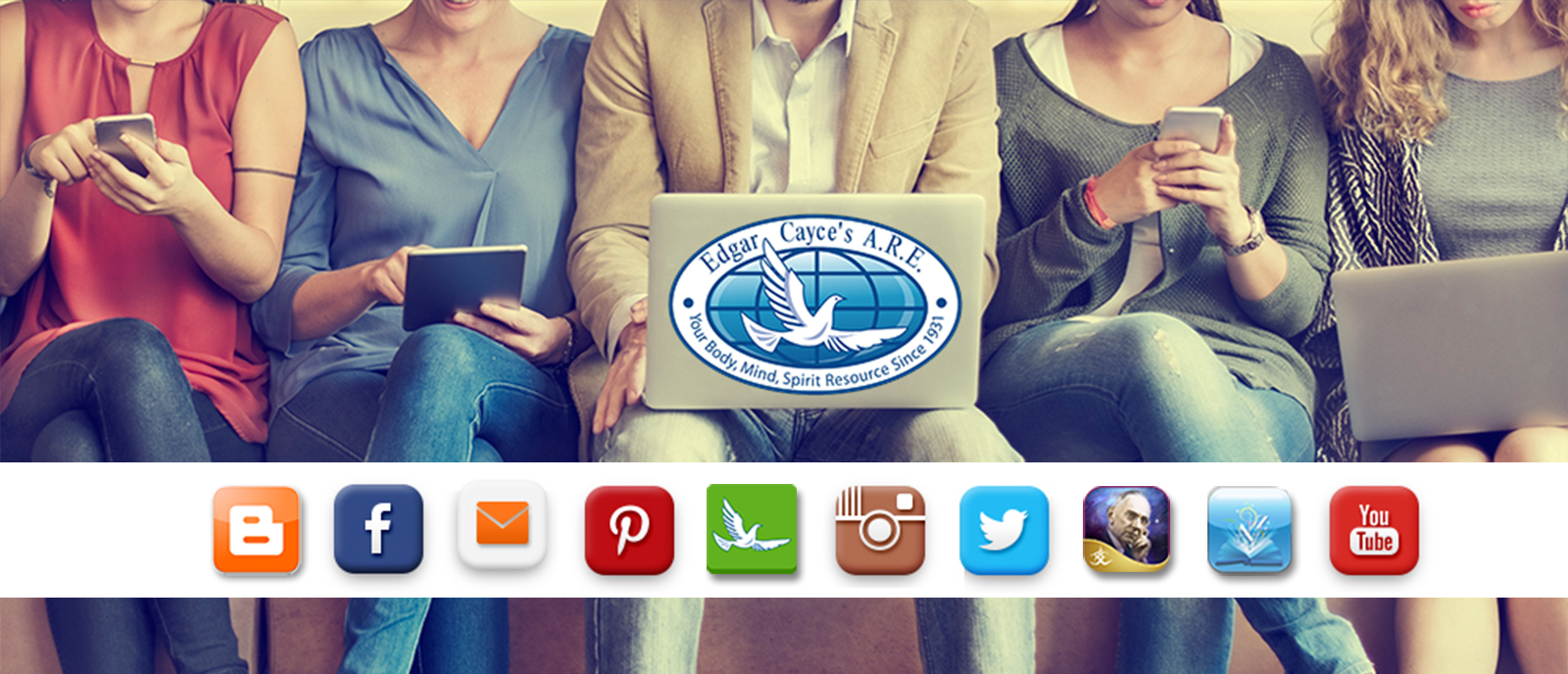 are digital connection with icons website