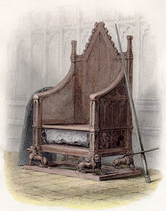 Coronation Chair Stone of Scone