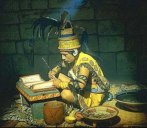 Mayan Scribe