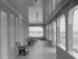 Porch early hospital