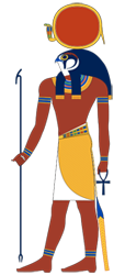 Re or Sun god Ra